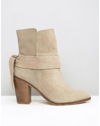 Asos Elishia Suede Slouch Ankle Boots