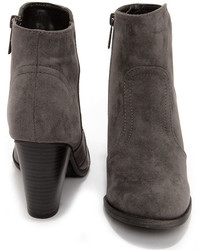 Heydays Tan Suede Ankle Boots