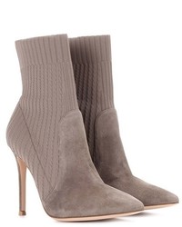 Gianvito Rossi Katie Suede Ankle Boots