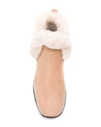 Hogan Shearling Ankle Boots