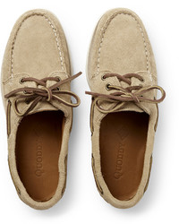 Quoddy Downeast Suede Boat Shoes