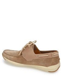 Reaction Kenneth Cole Met Ro Station Suede Boat Shoe