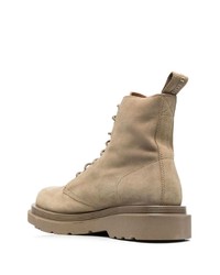 Buttero Lace Up Suede Boots