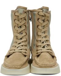 Fear Of God Taupe Green Boat Boots