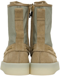 Fear Of God Taupe Green Boat Boots
