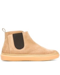 Leather Crown Chelsea Boots