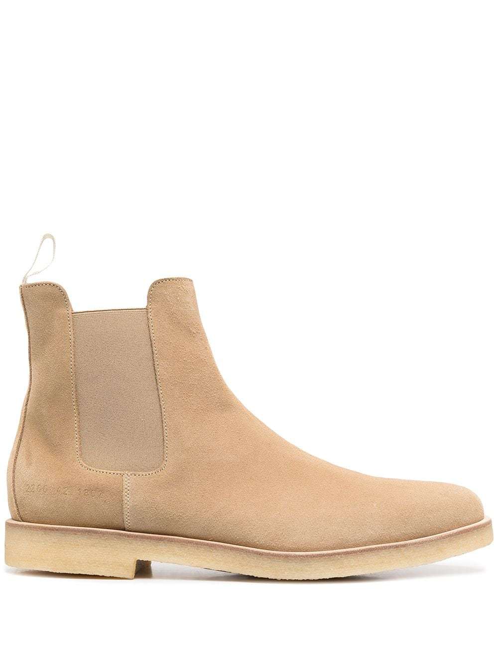 Common Projects Suede Chelsea Boots, $515 | farfetch.com | Lookastic