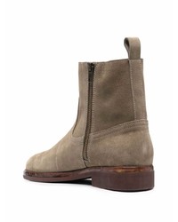 Isabel Marant Suede Zipped Ankle Boots
