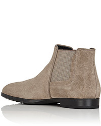 Tod's Tronchetto Chelsea Boots Tan