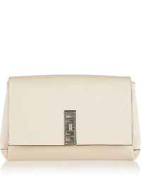 Proenza Schouler Elliot Textured Leather And Suede Clutch