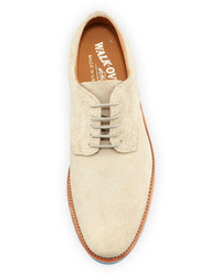 Walk-Over Chase Suede Derby Shoe Bronzelight Blue