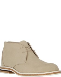 Robert Clergerie Fred Chukka Boots Nude