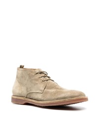 Officine Creative Kent Suede Lace Up Boots