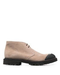 Kiton Lace Up Suede Desert Boots