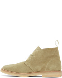 Common Projects Taupe Chukka Boots