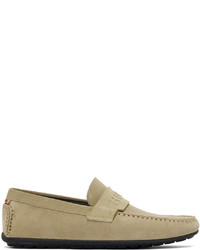 Hugo Beige Dandy Loafers