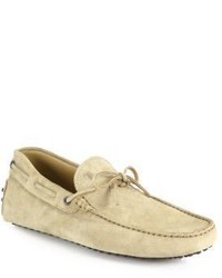 Tod's Suede Tie Drivers