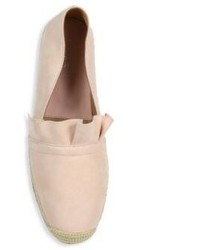 Michael Kors Michl Kors Collection Laticia Ruffled Suede Espadrilles