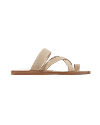Common Projects Suede Sandals