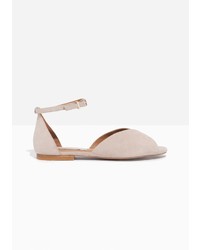 Other Stories Suede Strap Sandal