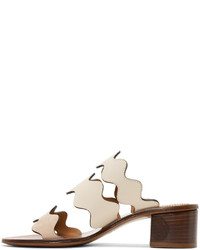 Chloé Chloe Ivory And Beige Lauren Heeled Sandals