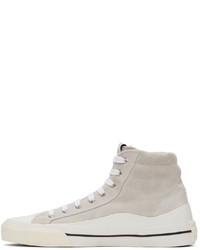 Axel Arigato Suede Midnight Hi Top Sneakers