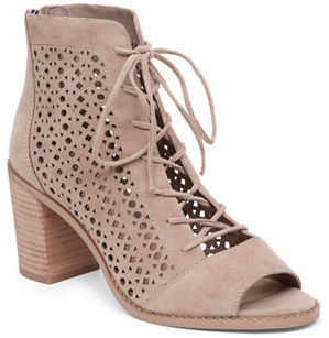 Vince Camuto Trevan Perforated Suede 