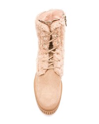 Tod's Shearling Ankle Boots