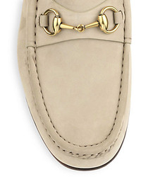 Gucci 1953 Suede Horsebit Loafers