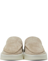 Fear Of God Beige Suede The Loafer Loafers