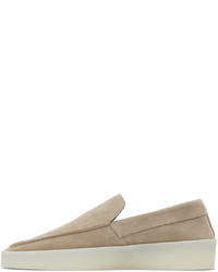 Fear Of God Beige Suede The Loafer Loafers