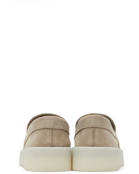 Fear Of God Beige Suede The Loafer Loafers