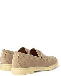 Loro Piana Daily Walk Suede Loafers