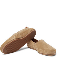Mulo Suede Loafers