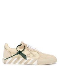 Off-White Low Vulcanized Suede Sneakers