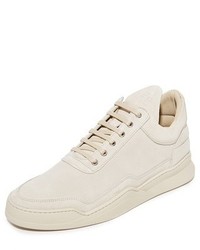 Filling Pieces Tonal Suede Low Top Sneakers