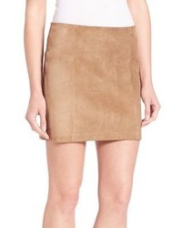 Polo Ralph Lauren Suede Mini Skirt