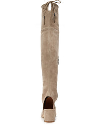 Sigerson Morrison Mason Over The Knee Open Toe Boots