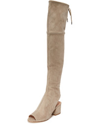 Sigerson Morrison Mason Over The Knee Open Toe Boots