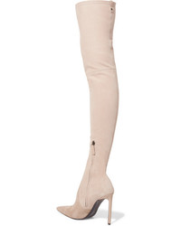 Tom Ford Stretch Suede Over The Knee Boots