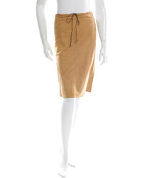 Theory Suede Skirt