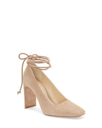 Vince Camuto Damell Lace Up Square Toe Pump
