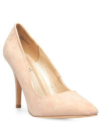 Wet Seal Faux Suede Pointed Pumps