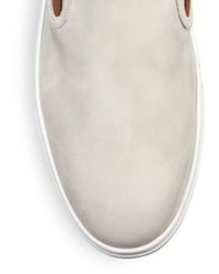 Tod's Mix Media Slip On Sneakers