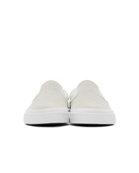 Converse Off White Suede One Star Cc Slip On Sneakers