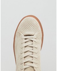 Selected Homme David Perforated Suede Sneakers