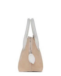 Lanvin Pink And White Mini Magot Bag