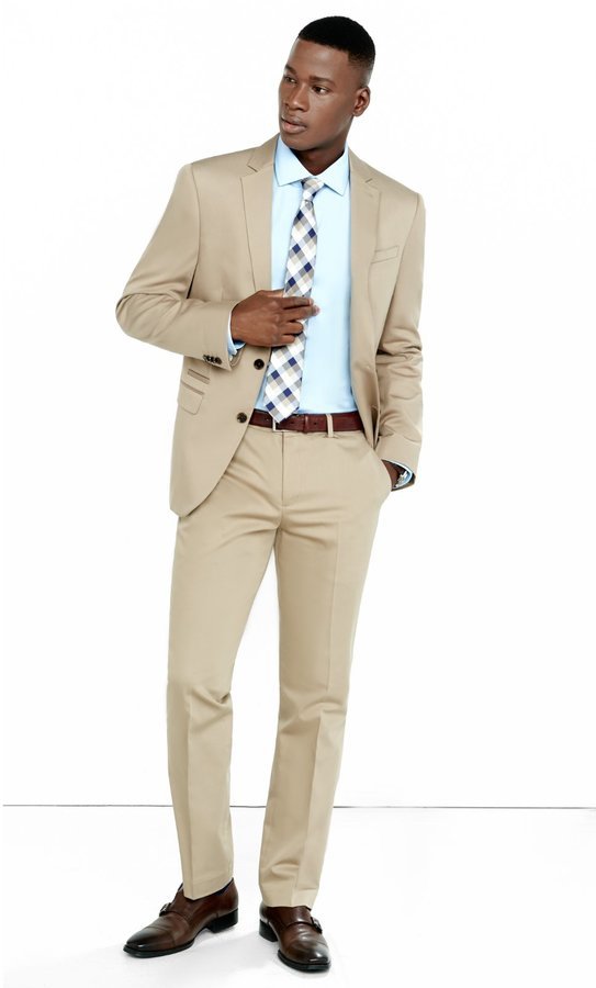 Slim-fit cotton suit pants - Men | MANGO OUTLET USA