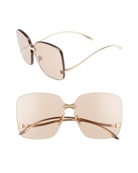 Gucci 99mm Rimless Sunglasses