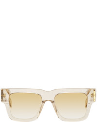 RetroSuperFuture Beige Mega Beata Square Sunglasses